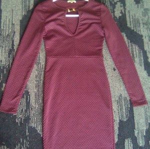 Purple pretty party dress